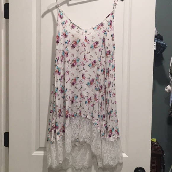 Boutique floral and lace tunic/dress - Picture 4 of 4